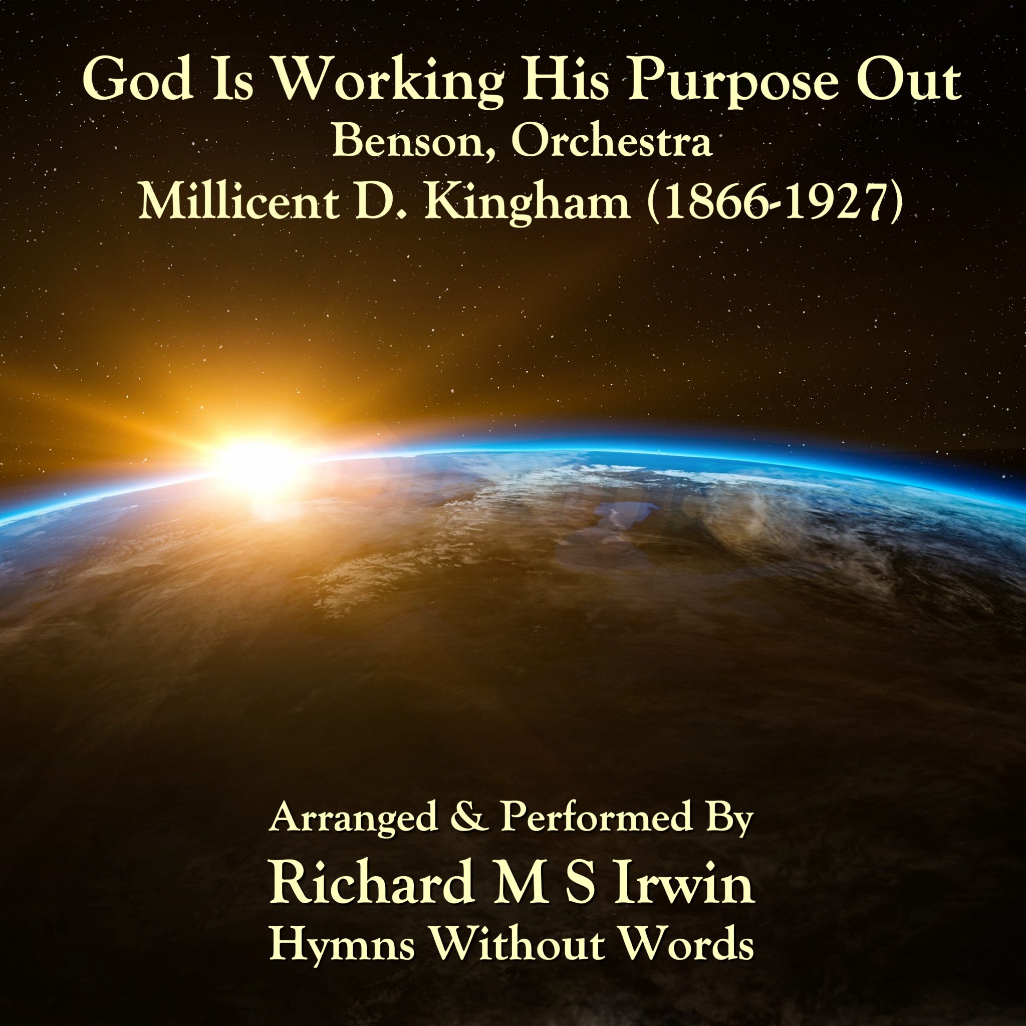 Download God Is Working His Purpose Out Benson, Orchestra