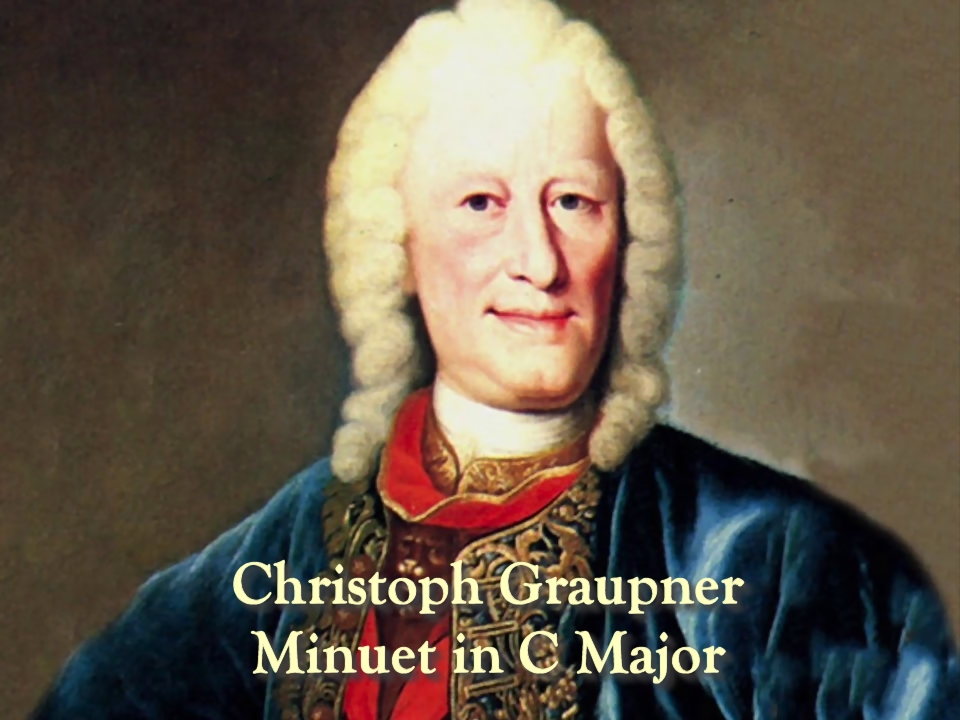 Christoph Graupner'S Minuet In C Major