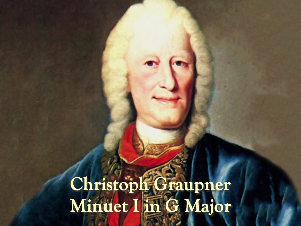 Christoph Graupner'S Minuet I In G Major