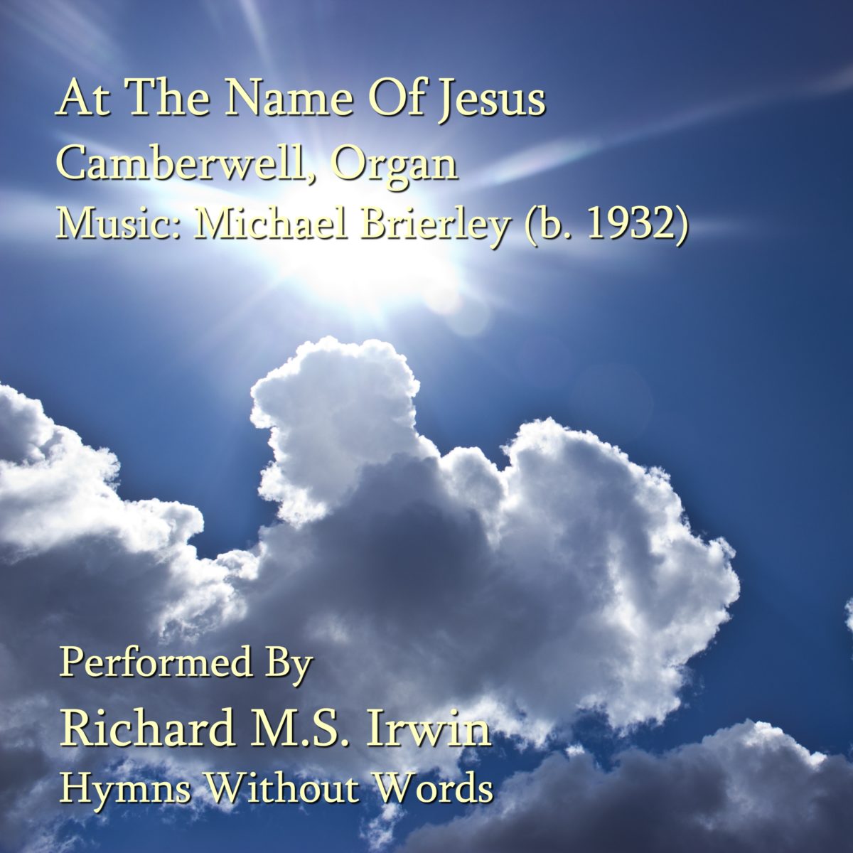 At The Name Of Jesus (Camberwell, Organ, 5 Verses) Free Download ...